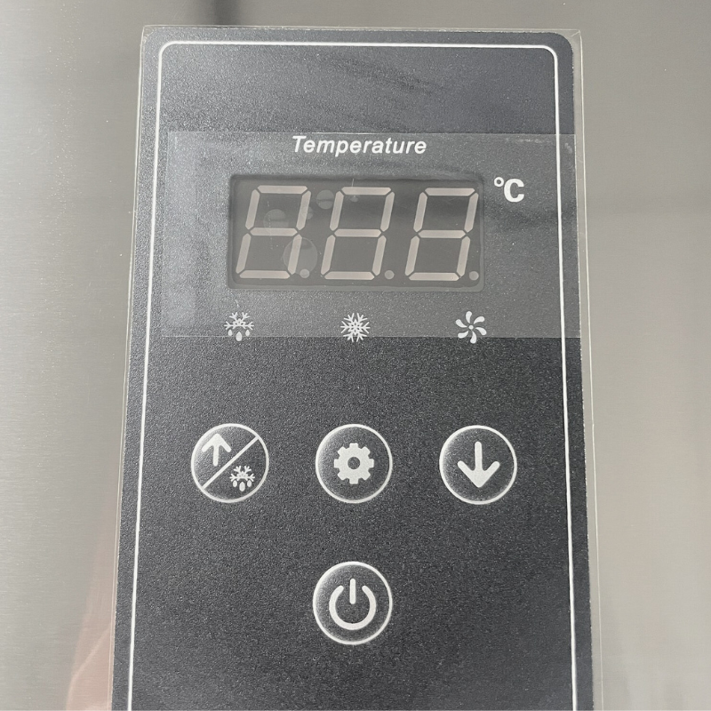 Vriezer | 500L | RVS | Geventileerd | 620x760x1980(h)mm | Wielen (geremd)