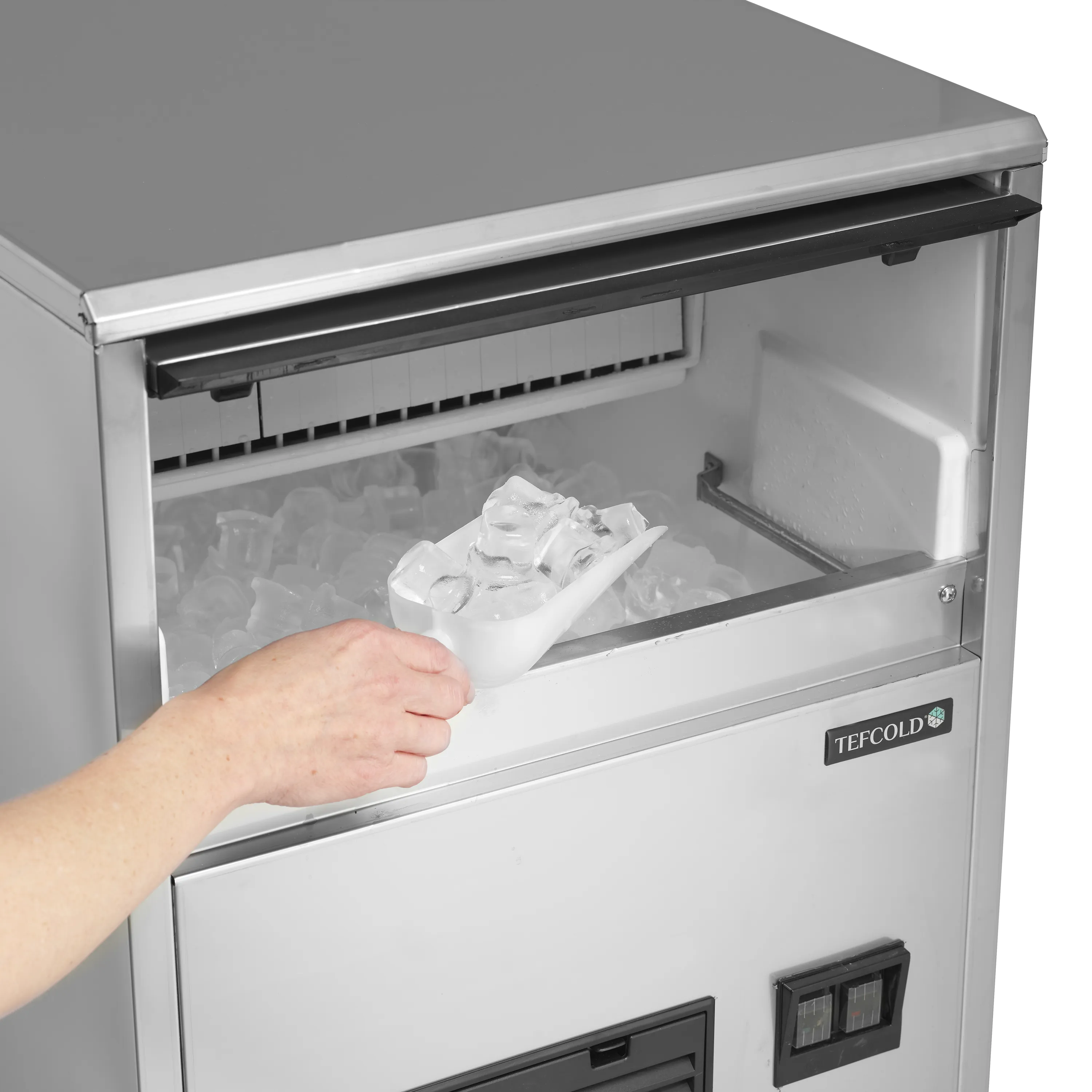 Tefcold TC57 Ijsblokmachine 57kg/24h