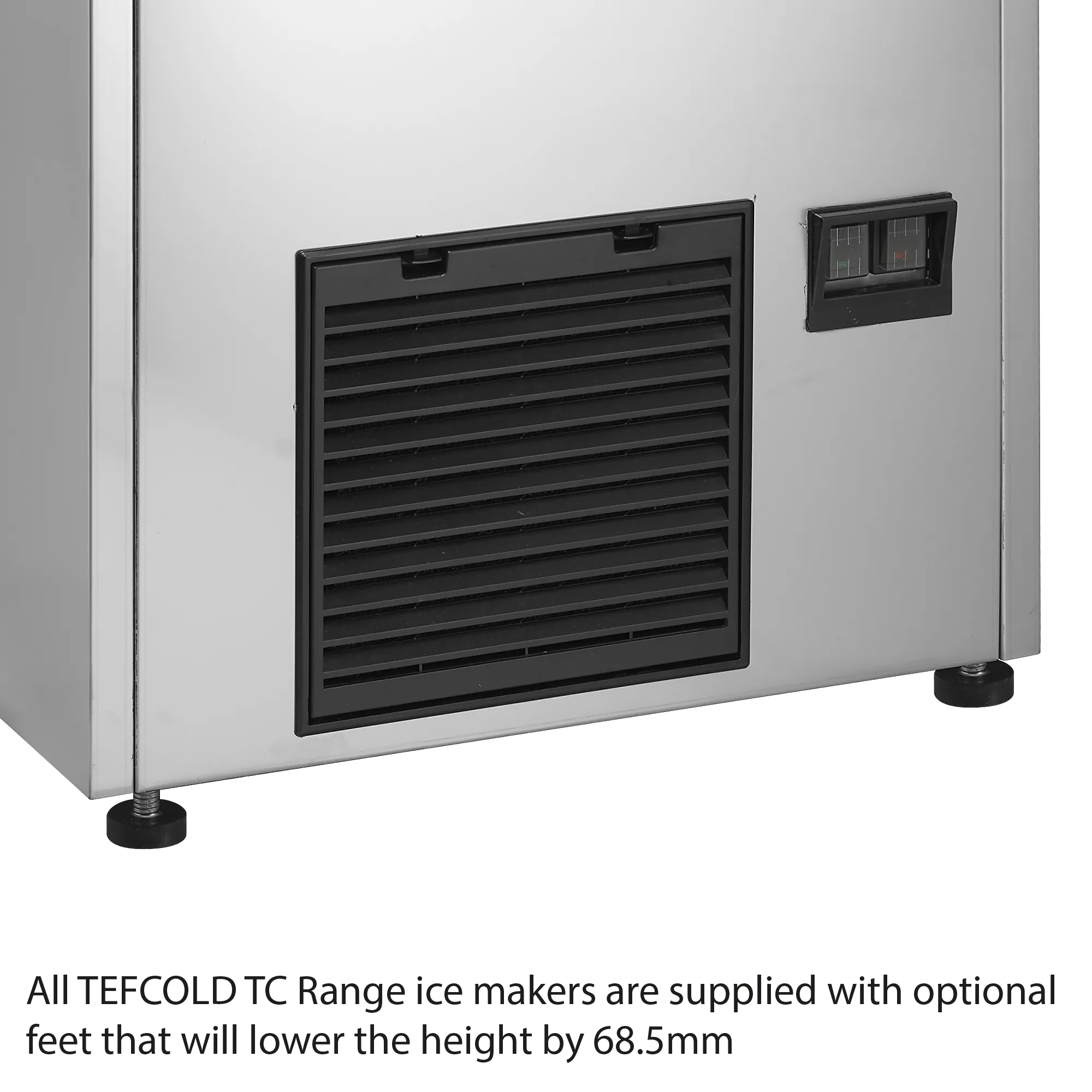 Tefcold TC57 Ijsblokmachine 57kg/24h