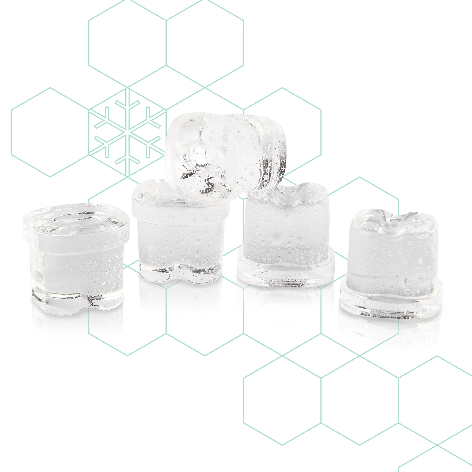 Tefcold TC57 Ijsblokmachine 57kg/24h