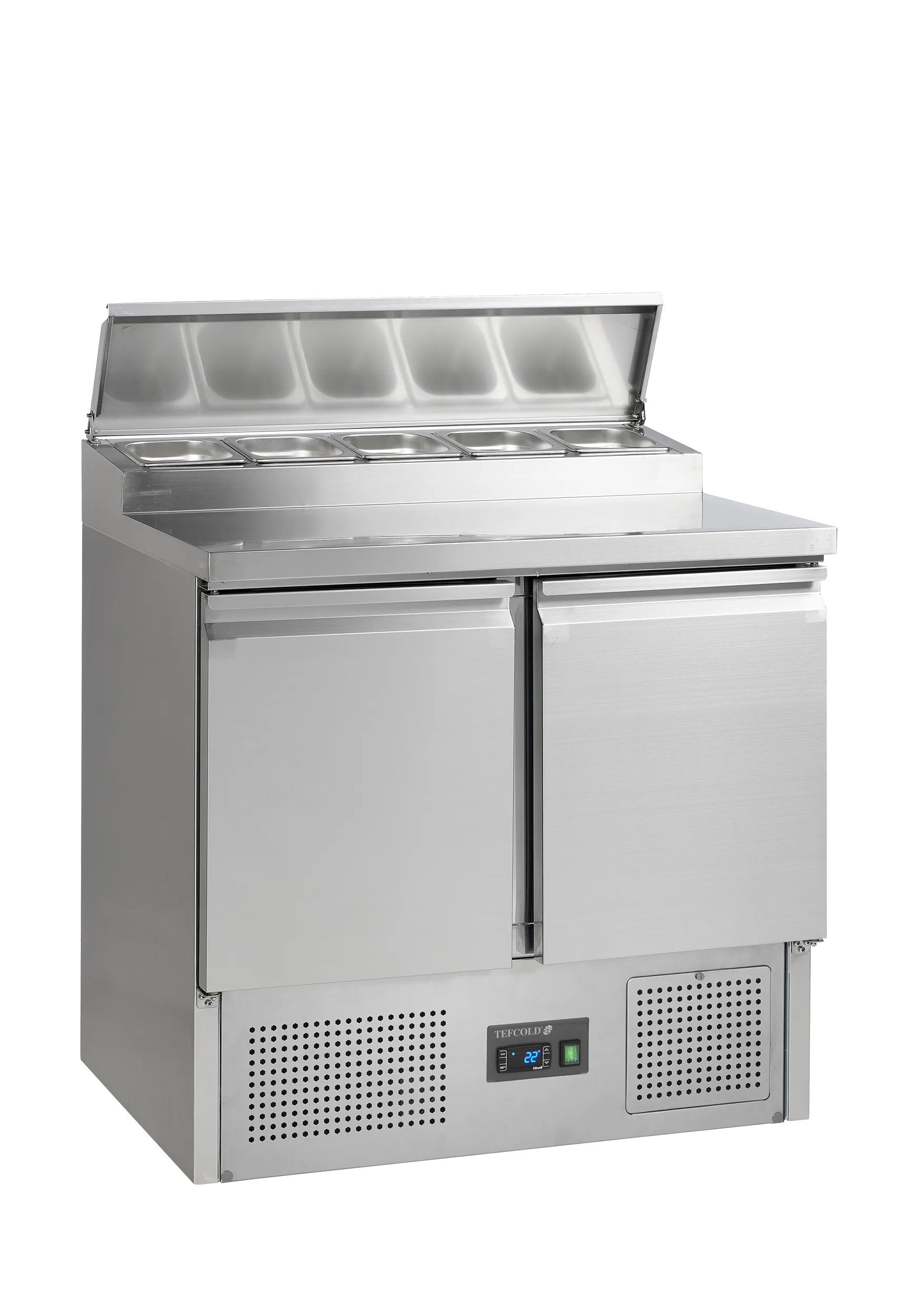Tefcold SS920 Saladette-koelwerkbank GN 1/1